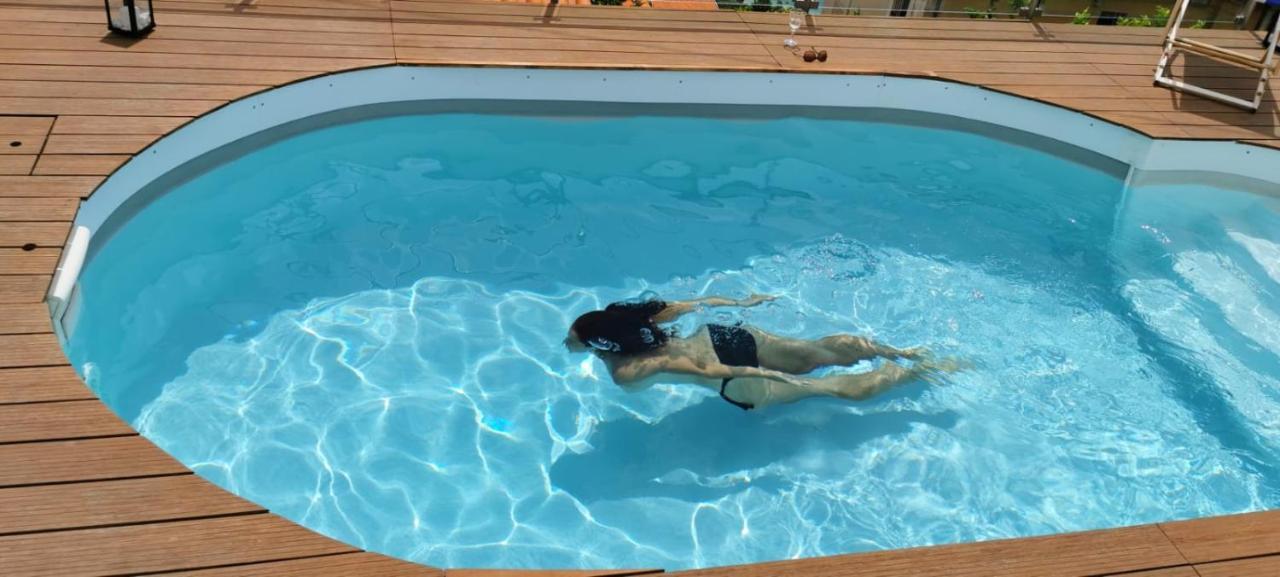 Vue Magnifique, Piscine Privee Chauffee Et Sauna A 10Min De Monaco Roquebrune-Cap-Martin Eksteriør bilde